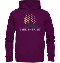 Lade das Bild in den Galerie-Viewer, Suche das Risiko im Leben - Unisex Organic Hoodie