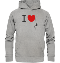 Lade das Bild in den Galerie-Viewer, Die Liebe zum Klettern - Unisex Basic Organic Hoodie