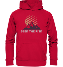 Lade das Bild in den Galerie-Viewer, Suche das Risiko im Leben - Unisex Organic Hoodie