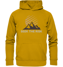 Lade das Bild in den Galerie-Viewer, Suche das Risiko im Leben - Unisex Organic Hoodie