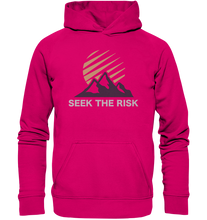 Lade das Bild in den Galerie-Viewer, Suche das Risiko im Leben - Unisex Organic Hoodie