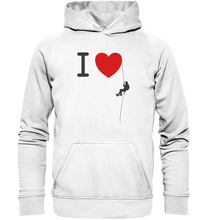 Lade das Bild in den Galerie-Viewer, Die Liebe zum Klettern - Unisex Basic Organic Hoodie