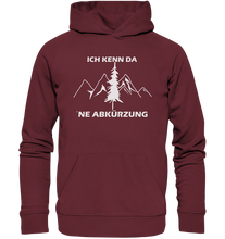 Lade das Bild in den Galerie-Viewer, Ich kenn da ne Abkürzung - Unisex Premium Organic Hoodie