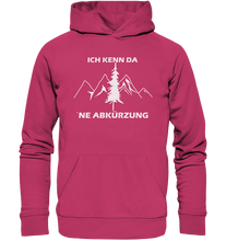 Lade das Bild in den Galerie-Viewer, Ich kenn da ne Abkürzung - Unisex Premium Organic Hoodie