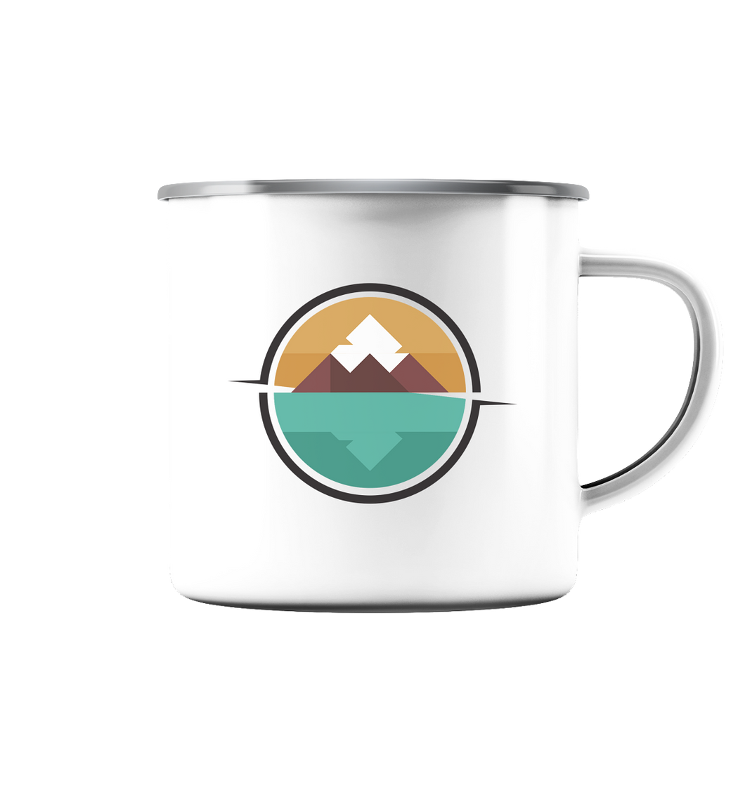 Bergsee | Emaille Tasse