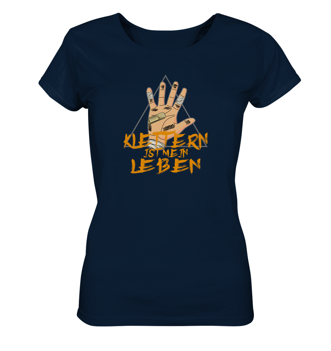 Klettern ist mein Leben - Damen Premium Organic Shirt