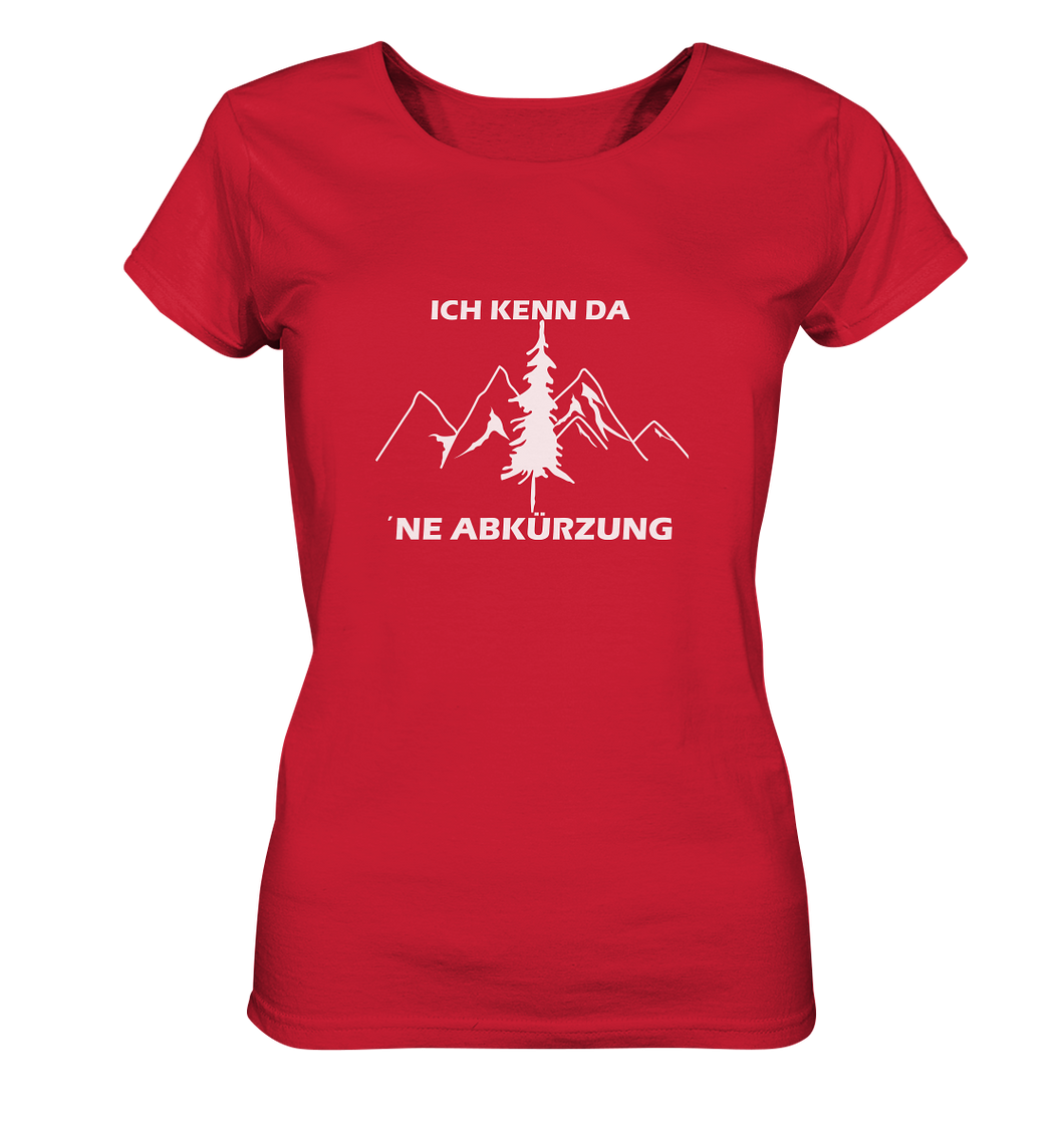 Ich kenne da ne Abkürzung - Damen Premium Organic Shirt