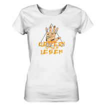 Lade das Bild in den Galerie-Viewer, Klettern ist mein Leben - Damen Premium Organic Shirt
