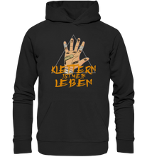 Lade das Bild in den Galerie-Viewer, Klettern ist mein Leben - Unisex Premium Organic Hoodie
