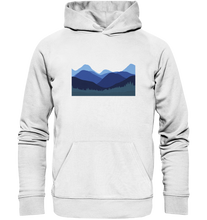 Lade das Bild in den Galerie-Viewer, Abend Berg - Unisex Premium Organic Hoodie
