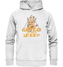 Lade das Bild in den Galerie-Viewer, Klettern ist mein Leben - Unisex Premium Organic Hoodie
