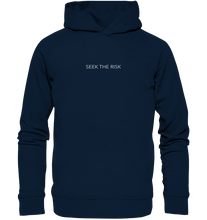 Lade das Bild in den Galerie-Viewer, SEEK THE RISK original - Unisex Organic Hoodie
