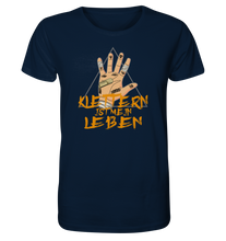 Lade das Bild in den Galerie-Viewer, Klettern ist mein Leben - Herren Premium Organic Shirt
