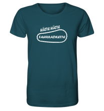 Lade das Bild in den Galerie-Viewer, Hätte Hätte Fahrradkette - Herren Premium Organic Shirt
