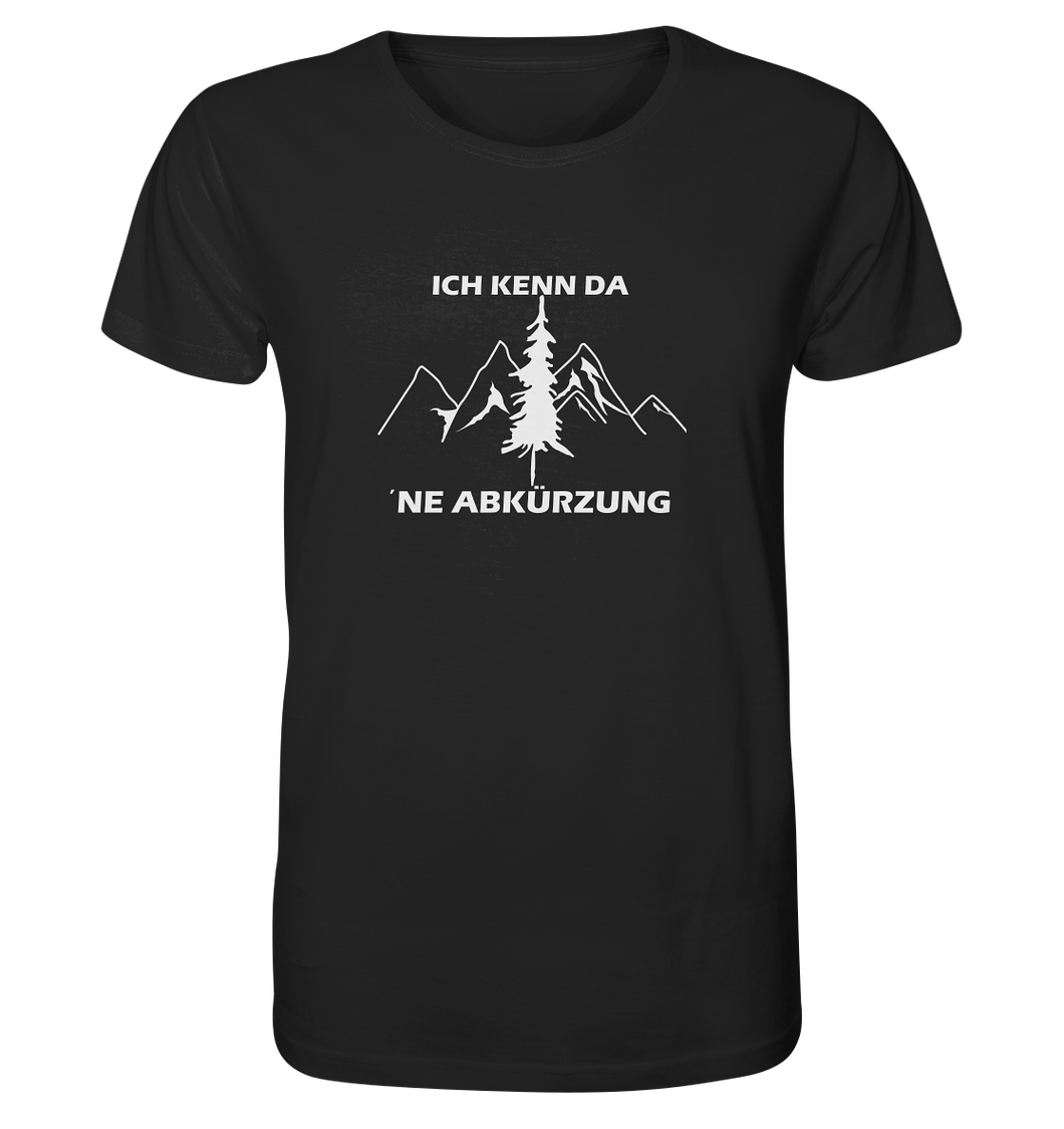 Ich kenn da ne Abkürzung - Herren Premium Organic Shirt