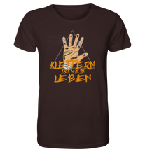 Lade das Bild in den Galerie-Viewer, Klettern ist mein Leben - Herren Premium Organic Shirt
